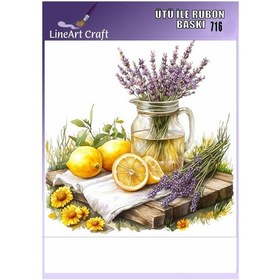 Resim Ütü İle Rub On Transfer Kağıdı - No: 716 30x30 Cm 