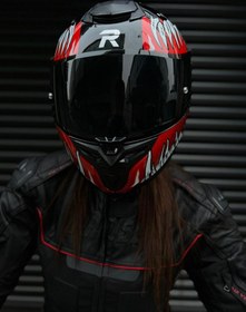 Resim Rivox R1 Venom Motosiklet Kask 