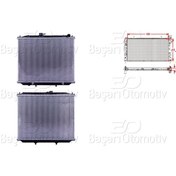 Resim Su Radyatoru Brazıng At 500x655x26 Mm Nıssan Terrano 2.7 Td 2.4 21450 