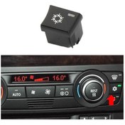 Resim Bmw 1 Serisi / 3 Serisi / X1 / X3 Sol Sürüş Araba Klima Paneli Anahtarı Düğmesi Kar Anahtarı 6411 9320 348-3 