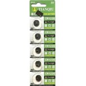 Resim Tianqiu CR1220 3V Lityum Pil 5'li 