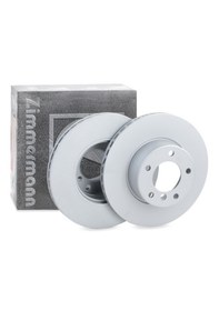 Resim Bmw E39 Ön Fren Disk Takımı 150.1284.20 Zımmermann 34116767061 Ön-takım 