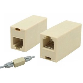 Resim Adsl Kablo Uzatma Aparatı Rj45 Ek Cat5 Cat6 Ara (Köprü) - Gri 