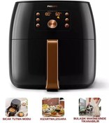 Resim Philips Airfryer Xxl 6 Kişilik 7.3 Lt Yağsız Fritöz - Şık Tasarım - Geniş Hacim 