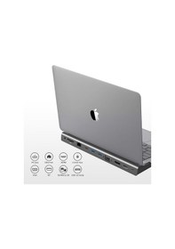 Resim Bix BX10HB 5Gbps Type-C to 4K 30Hz HDMI Ethernet USB 3.0 PD SD TF Kart Okuyucu Dönüştürücü Adaptör Hub 