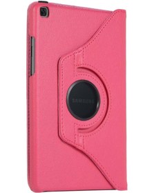 Resim Microsonic Samsung Galaxy Tab A 8" 2019 T290 Kılıf 360 Rotating Stand Deri Pembe 