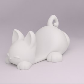 Resim lampara Sevimli Kedi Telefon Tutucu – Masaüstü Destek Standı 