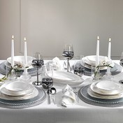 Resim Schafer Dina 56 Parça Platin Yemek Takımı 