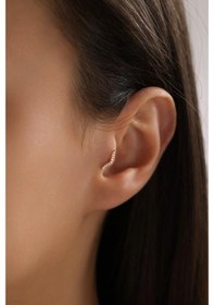Resim Tufanlar Kuyumculuk Altın Taşlı Tasarım Piercing Altın 