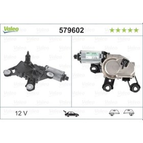 Resim VALEO 579602 Silecek Motoru (Arka) Audi A4 (07-) 4F9955711 (WK984616) 