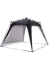 Resim Begin Power Where Tomorrow Pavillon Otomatik Gazebo-Siyah Plaj Bahçe Tentesi Açık Çadır 