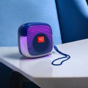 Resim Platoon Bluetooth + SD + USB Telefon Standlı RGB Işıklı Speaker Hoparlör (AO-512) 