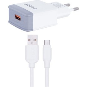 Resim Syrox Q30 Micro Usb Girişli 3.0 Amper Hızlı Şarj Aleti+Kablo Seti (418198785) 