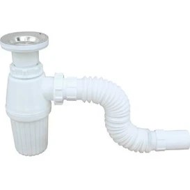 Resim Gama Taslı Körüklü Lavabo Sifonu 