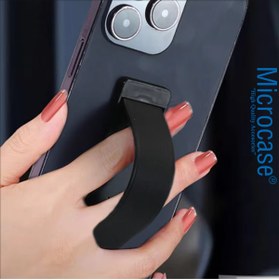 Resim Microcase Telefonlar İçin Standlı ve Askılıklı El Parmak Tutucu-AL4939 