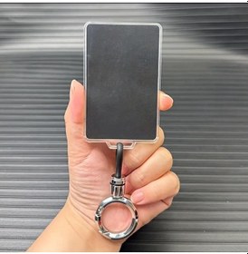 Resim Model Y İçin Kart Koruyucu Kılıf Şeffaf Renk - Anahtarlık - Kart Koruyucu 