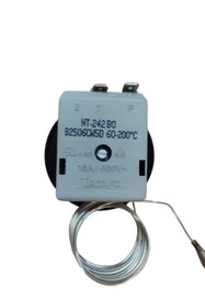 Resim inox rezistans Tecasa Gazlı Termostat 60-200 Derece Adet 