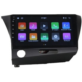 Resim Honda Crz / Cr-Z 2011-2013 9 inç 10-256 GB Android Carplay Multimedya 