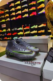 Resim Air Zoom Mercurial Superfly 9 FG Gümüş 