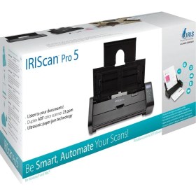 Resim Iriscan Irıscan Pro 5 Belge Tarayıcı: 20PPM Çift Yönlü | Tarayıcı A4 | Usb+Ac | Usb'ye Tarama | Ocr 138 Dil | Word'e Tarama - Pdf | Winmac 
