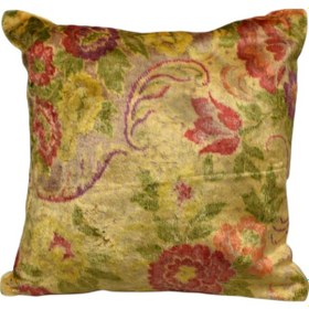 Resim Zehra Abla Halı Yeni Kadife Dokuma Dekoratif Kilim Kırlent Yastık Kılıfı 6087 