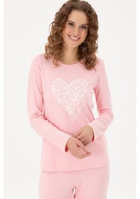 Resim U.s. Polo Assn. Kadın Pembe Pijama Takım 50303414-vr041 Pembe 