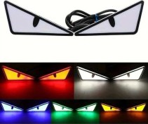 Resim Trendooze Turcoshop11 2 Adet Led Kartal Ve Şeytan Gözü Işıkları 12v Beyaz Parlaklık 