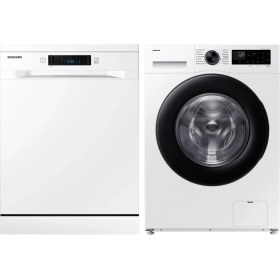 Resim Samsung 11 kg Çamaşır (WW11DG5B25AEAH) + 4 Programlı Bulaşık Makinesi (DW60DG540FWQTR) Beyaz Eşya Set 