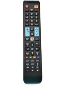 Resim Samsung 3D 4K Led Lcd Smart Tv Uyumlu Tuşlu Akıllı Kumanda 