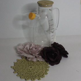 Resim GlassySKY Yağdanlık Borosilikat Cam 1000 ml 