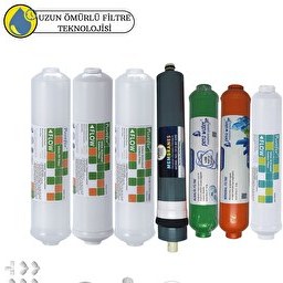 Resim Pemax Water Solutions Purefer Kapalı Kasa Su Arıtma Cihazlarına Sertifikalı 7'li Platinium Mebran Mineral-Alkali 