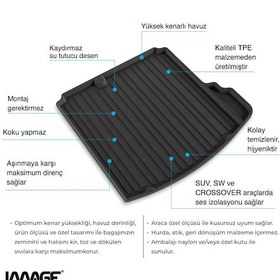 Resim Image Renault Megane 4 Sedan (2016 ve Sonrası) Bagaj Havuzu (Sağ Yan Cepli) 