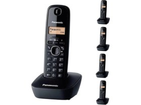 Resim Panasonic KX-TG1611 Dect Telefon 5 Li Set 