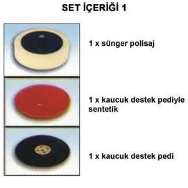 Resim Nikon N 33997 Polisaj Seti 150 mm 8 Parça 