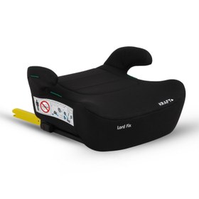 Resim Kraft Lord Fix I-Size 15-36 kg Yükseltici Oto Koltuğu - Siyah - Siyah / Standart 