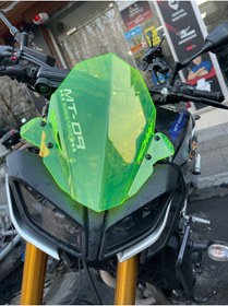 Resim dubi store Dubi Motor-mt09 2017-19 (YAMAHA) Uyumlu Ön Cam Siperlik 