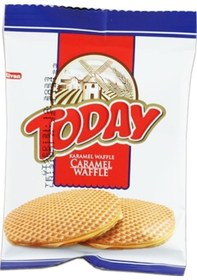 Resim Today Caramel Waffle 22 Gr. 24 Adet (1 Kutu) 