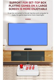 Resim Android Ios Telefon Anahtarı Tv 2.4g Oyun Kontrol Cihazı İçin Bluetooth, C Siyah 