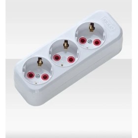Resim Ayka Üçlü Klamensli Grup Priz 