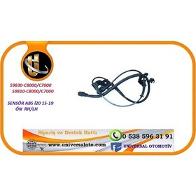 Resim SENSÖR ABS İ20 16-19 ÖN LH 