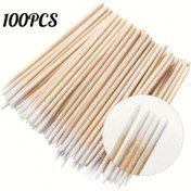 Resim 100-500 adet Tek Uçlu Ahşap Çubuk Temizleme Araçları - Tırnak Cilası Çıkarma, Manikür Detayları ve Yapıştırıcı Kalıntıları için Hassas Uçlar - Doğal Ahşap Sanat Malzemeleri, Koku Olmayan Cilt Bakım Aksesuarları, Tırnak Cilası Çıkarma, Cilt Bakım Aksesuarı, Minimalist Tasarım, Dayanıklı Yapı, Güzellik Tutkunları 