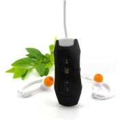 Resim Springsun 4gb Siyah Ipx8 Su Geçirmez Mp3 Çalar - Hi-fi Ses, Fm Radyo, Usb 2.0, Şarj Edilebilir - Yüzme Koşu Spor Kulaklığı 