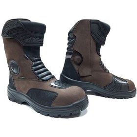 Resim Rockwell Endo High Kahverengi Motosiklet Botu (Kalıplar Dardır) 