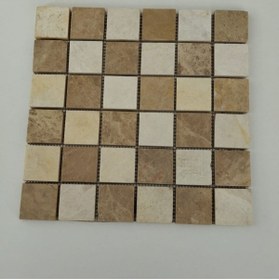 Resim SİPAHİMARBLE Cilalı Mix Traverten 5x5 Mozaik - Outlet 