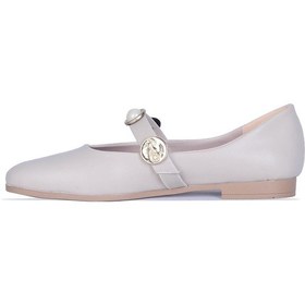 Resim Ayakcenter Hr2 Herbro Cilt Kadın Babet Krem 