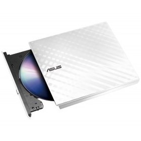 Resim ASUS SDRW-08D2S-U Lite, Usb 2.0, External, Beyaz, Slim, Optik Okuyucu/Yazıcı 