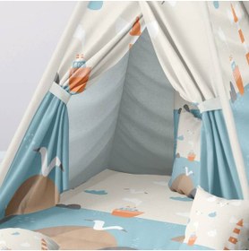 Resim instababyrooms Çocuk Oyun Çadırı Denizcilik / Deniz kenarı Dijital Baskılı 