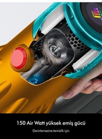 Resim Dyson V12S Detect Slim Submarine Islak Kuru Şarjlı Dikey Süpürge 