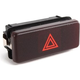 Resim Bmw E31 E32 E34 E36 Z1 ve Z3 Uyumlu Dörtlü Flaşör Düğmesi 6131137 