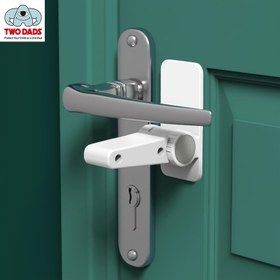 Resim 2 adet Güvenlik Kilidi, Kapı Kolu Kilidi, Ev Güvenliği Güvenlik Kilidi, Kolay Kurulum 